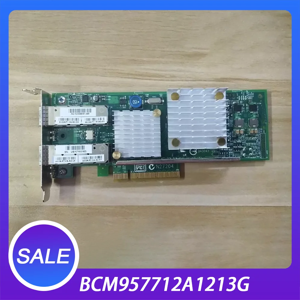 

Двухпортовая гигабитная сетевая карта BCM957712A1213G