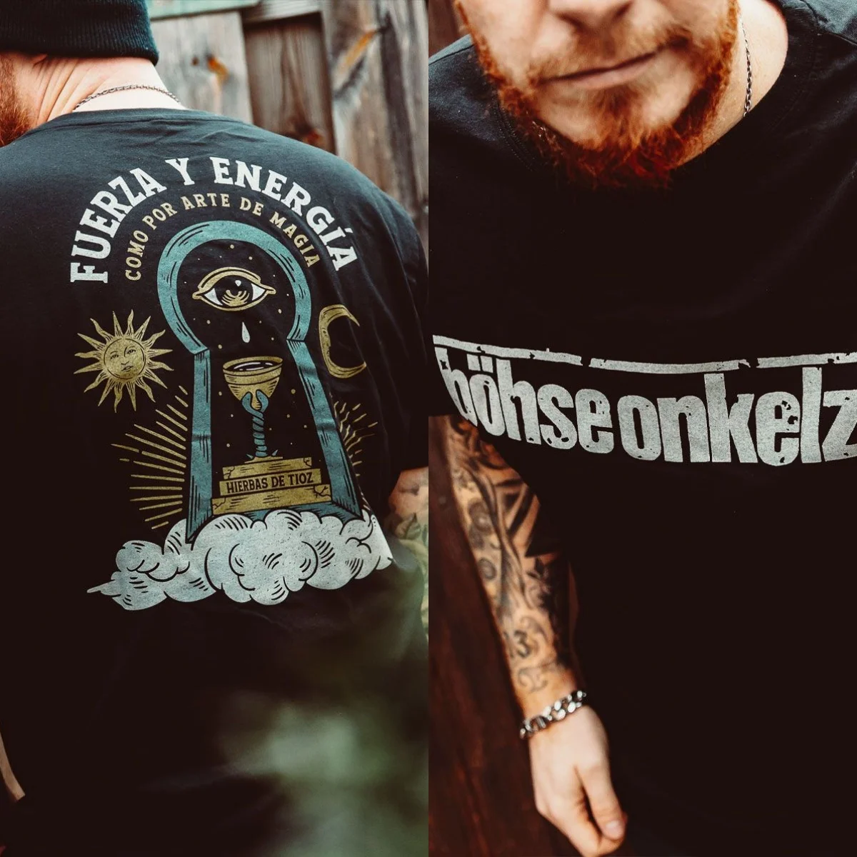 Mexico Docs Böhse Onkelz Band T-Shirt Baumwolle Grafik-T-Shirt Herren Damen Sommer Streetwear – Detail 5