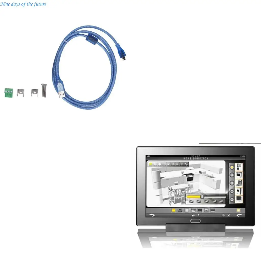 

HMIs Touch Panel For PLC Control ARM9 IP65 Rateds RS232 RS485 RS422 Communication Interfaces E65A