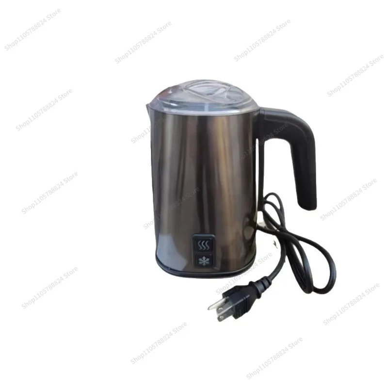 For 110V Electric Milk Foam Machine Automatic Hot and Cold Doubles Coffee Latte Milk Foam Beating Milk Warmer Mixing Cup