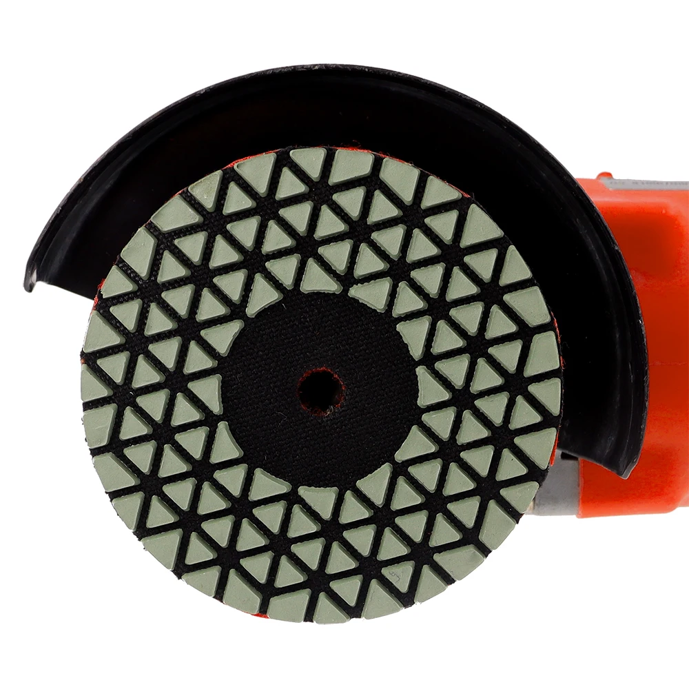 4Inch Dry Polishing Pad For Granite Marble 4PCS Super Sharp Wall Sanding Disc For Sintered Stone