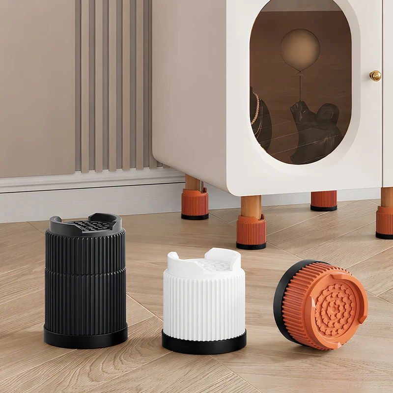 Stackable Design Furniture Feet Pads Anti Slip Floor Protectors For Vanity Cabinet Table Chair Furniture Legs