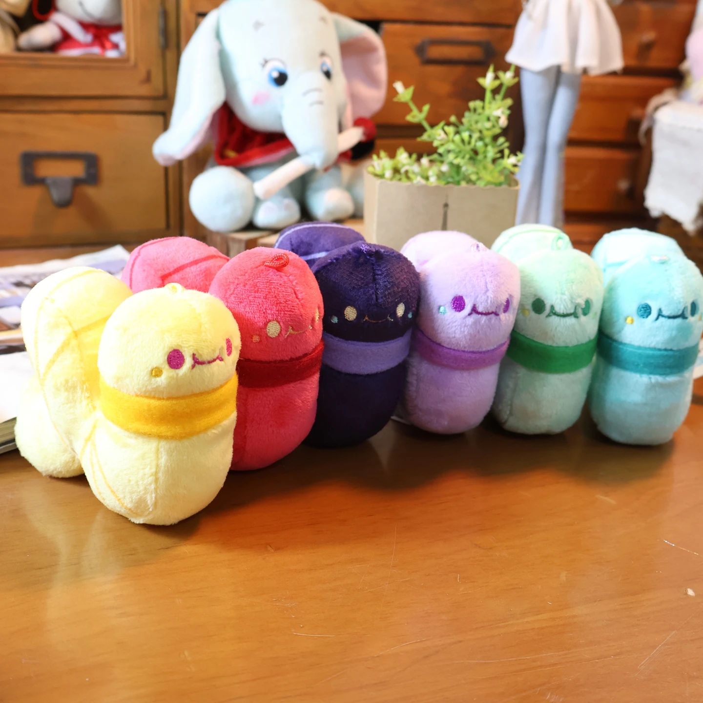 حقيقية Squihable الطاعون طبيب شفاء الحيوان الملونة الحشرات الهزلية ألعاب من نسيج مخملي هدية عيد الميلاد