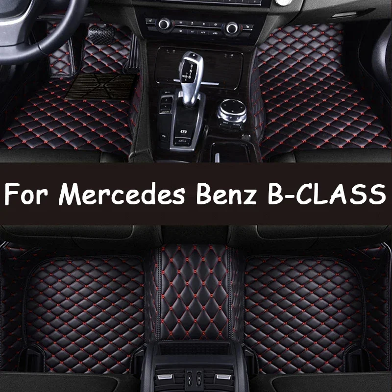 Tappetini Auto personalizzati per Mercedes Benz B-CLASS W245 W246 W247 2005-2023 B160-B250 tappeti Auto accessori Coche piede
