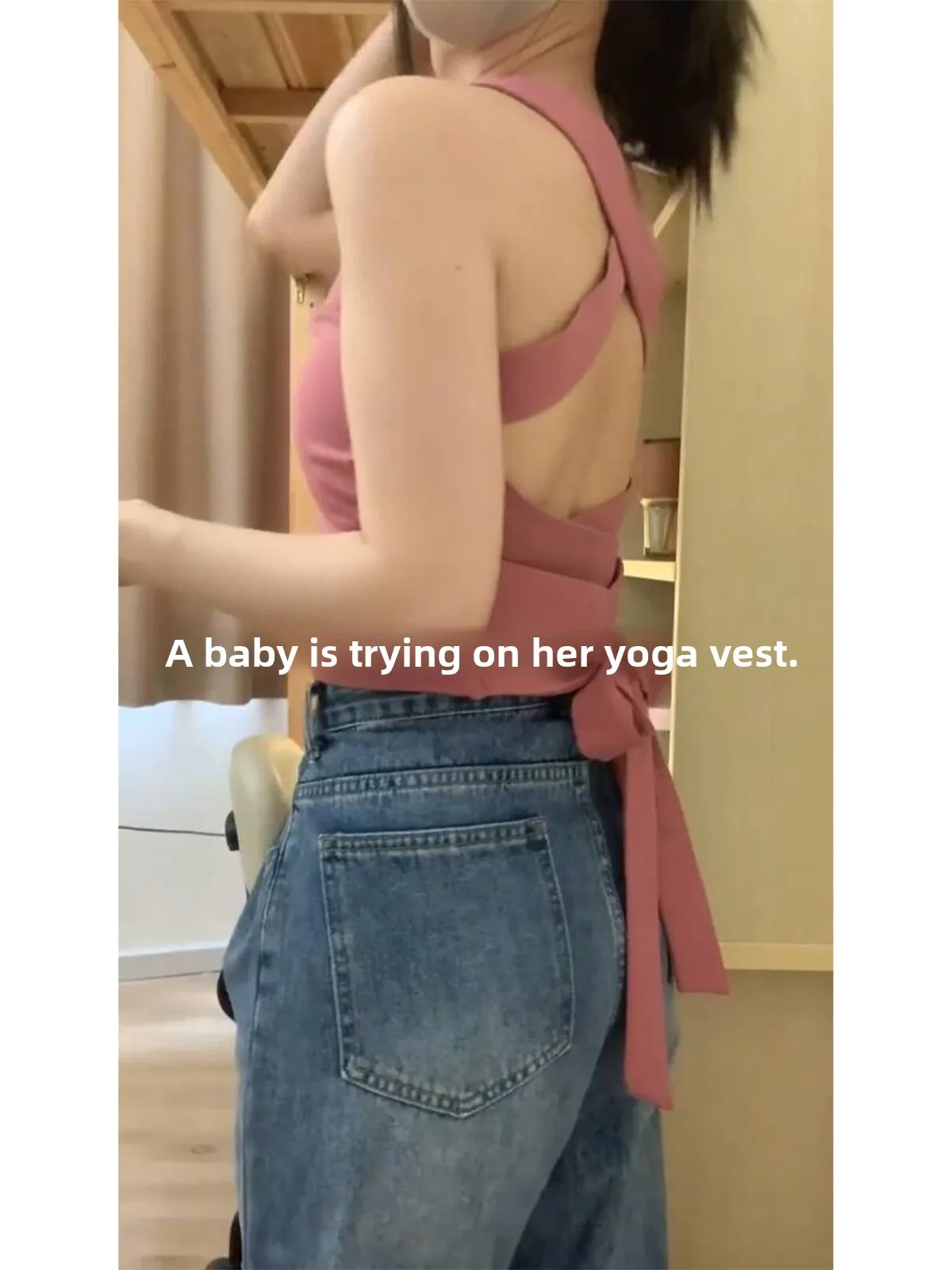 

Pure Desire Spicy Girl Жилет с перекрестными ремнями Женский ранняя весна с нагрудником Bal Одежда для улицы Ремень Дышащий внутренний спортивный...