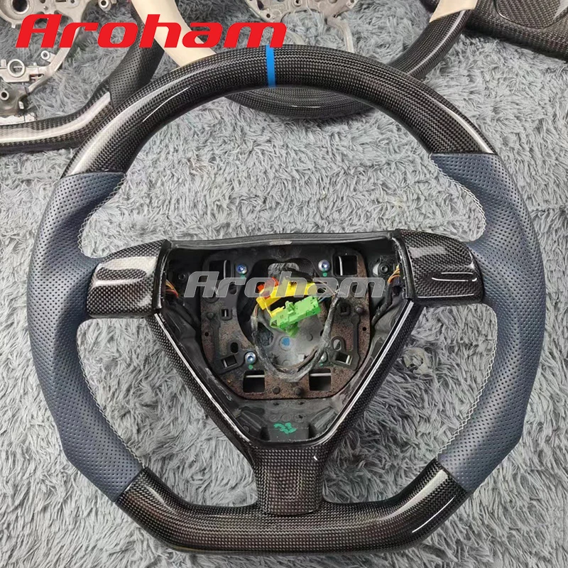 Aroham Carbon Fiber Steering Wheel For Porsche 997 Carrera Turbo 987 Cayman Boxster 2006 2007 2008 2009 2010 2011 2012