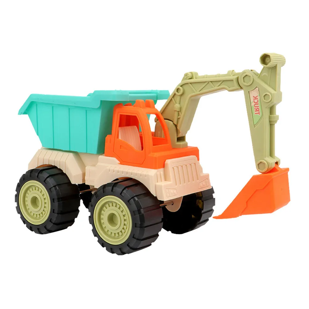 1Pcs Excavator Truck Kid Construction Vehicle Plastic Lightweight Engineering Truck Sand Beach Fun Playing Gift view 4