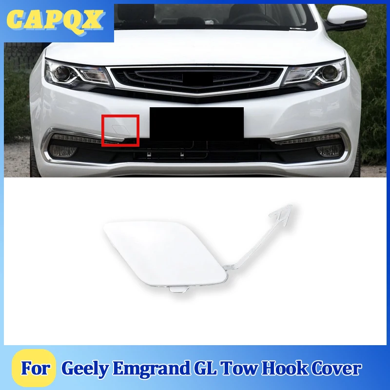 For Geely Emgrand GL  2017 18 19 20 Bumper Trailer Cover Tow Bracket Cover Bumper Tow Hook Cover Cap