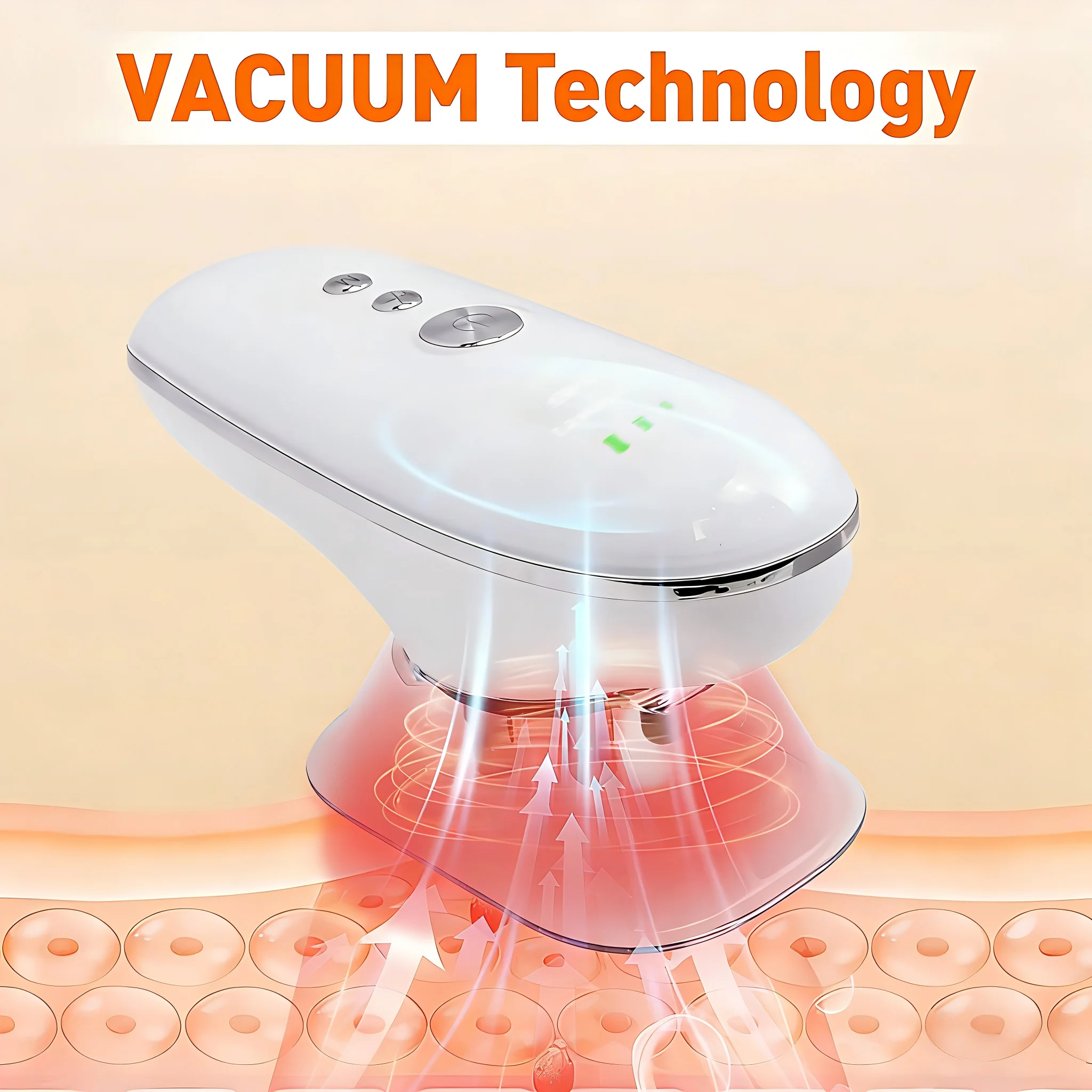 3 in 1 Body Sculpting Machine Liposuction Massager Body Anti Cellulite Tool Microcurrent Facial Skin Tighten Device Fat Burner