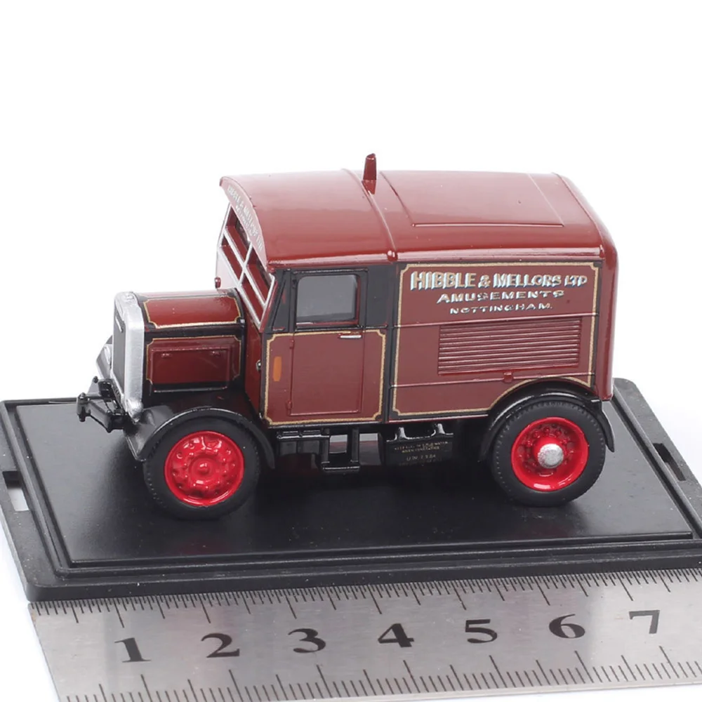 1:76 Scale Diecast Alloy Scammell Showtrac Toys Vintage Cars Model Classics Nostalgia Adult Collectible Souvenir Static Display