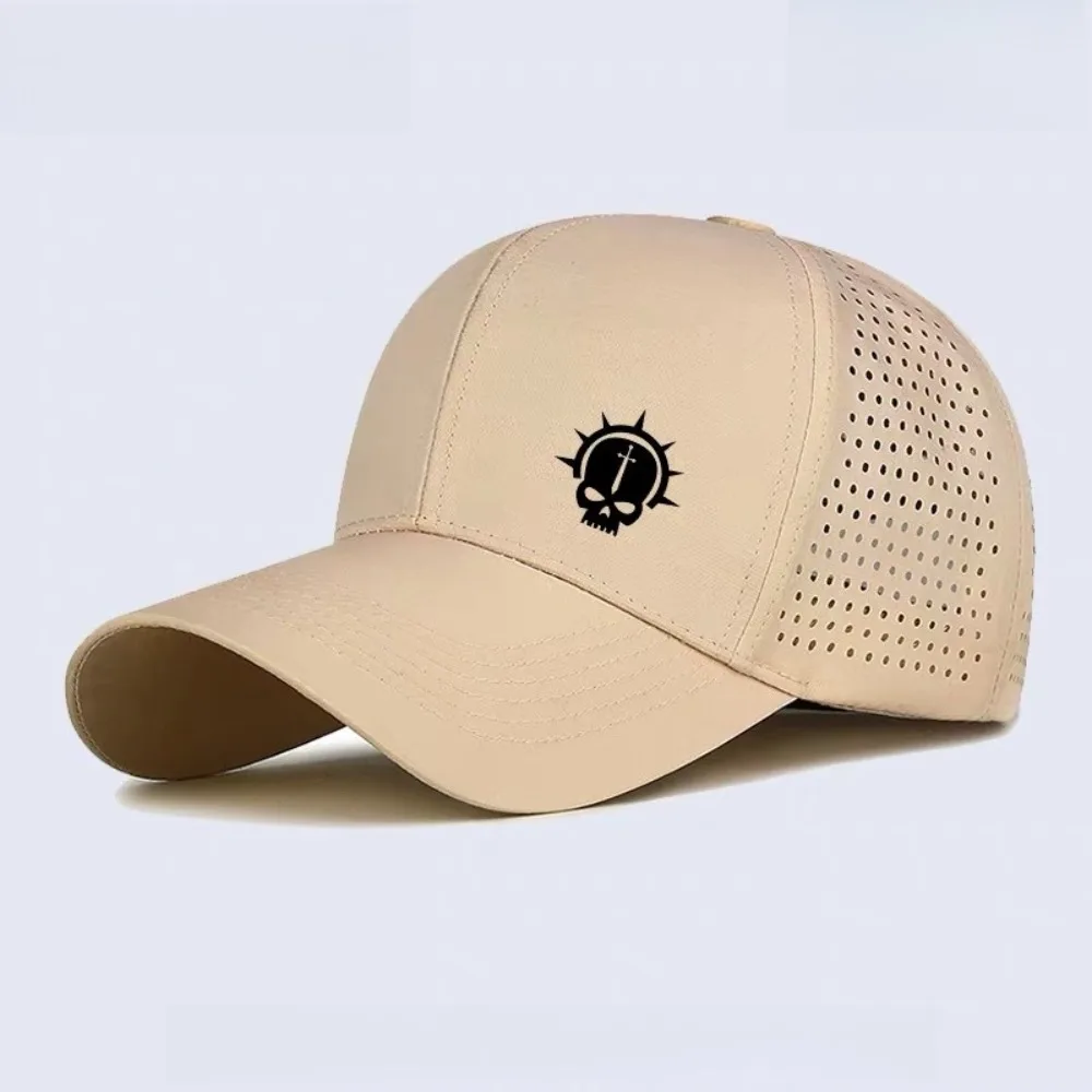 Warhammer 40K Peripheral Baseball Cap Thin Visor Hat Word Bearers Space Marines Peripheral Baseball Cap for Men and Women Gift view 2