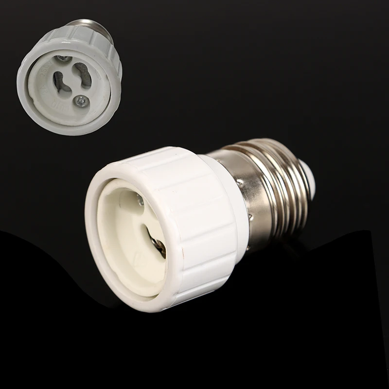 1PC Fireproof Material Lamp Holder Converters E27 To GU10 Ceramics Lamp Holder Adapter Socket Adapter Light Bulb Base For Home