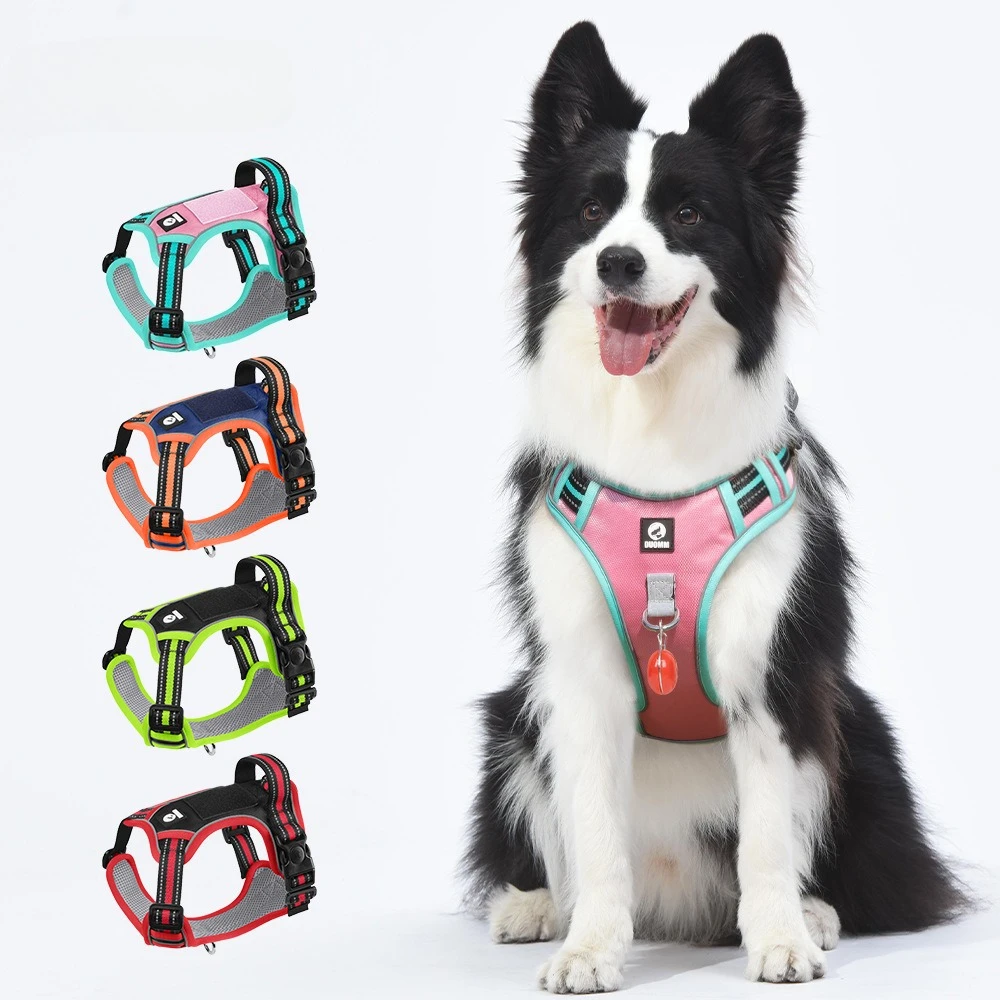 

Outdoor Dog Leash Harness Explosion-Proof & Escape-Proof Design Includes Pet Leash for Medium To Large Dogs Collars