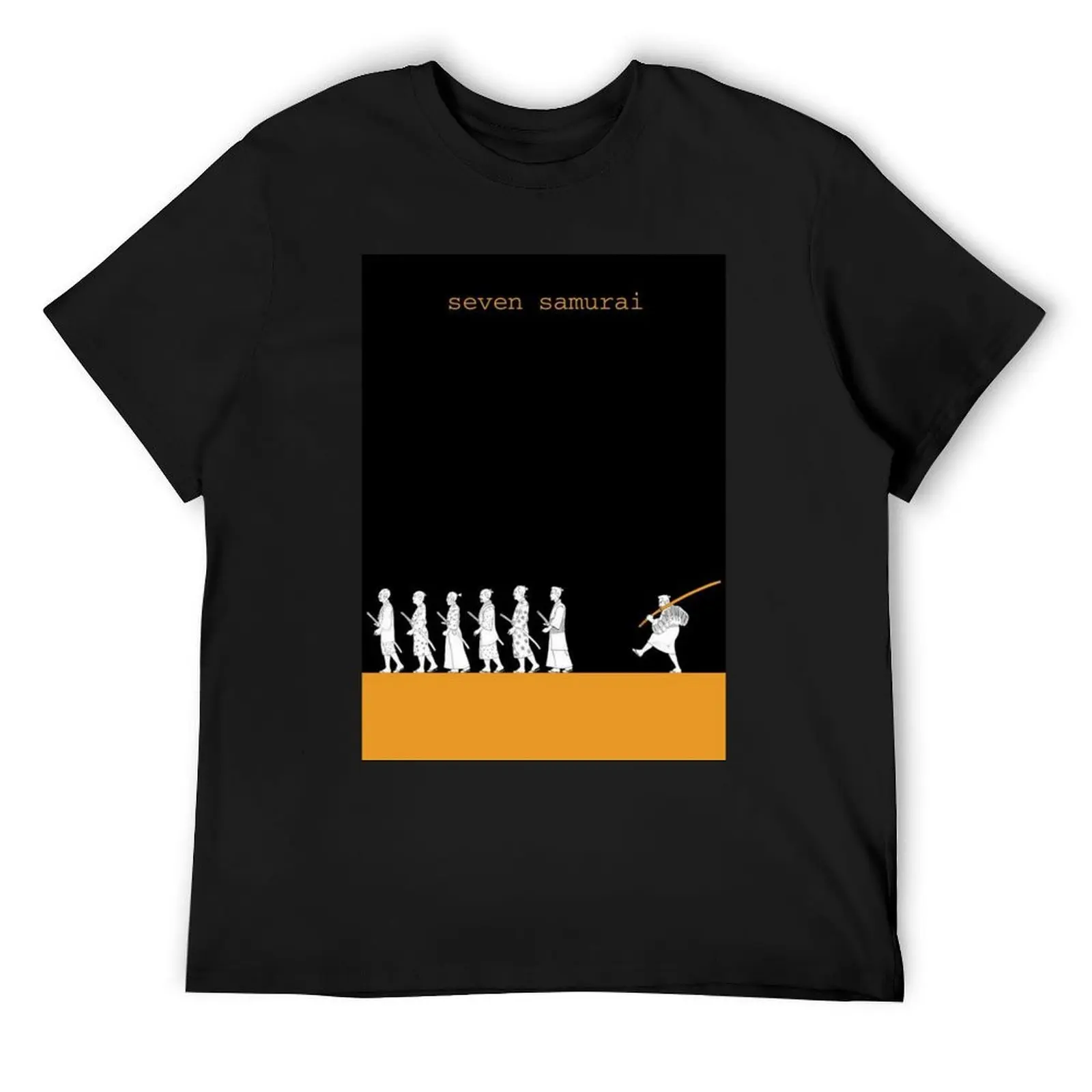 Seven Samurai by Akira Kurosawa T-Shirt graphic shirts tees sublime plain white t shirts men