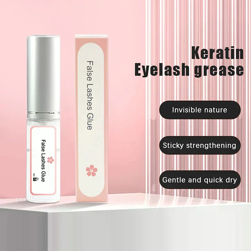 Pegamento fuerte para levantamiento de pestañas, permanente para levantamiento y rizar pestañas, herramienta de maquillaje adhesivo, 7ml