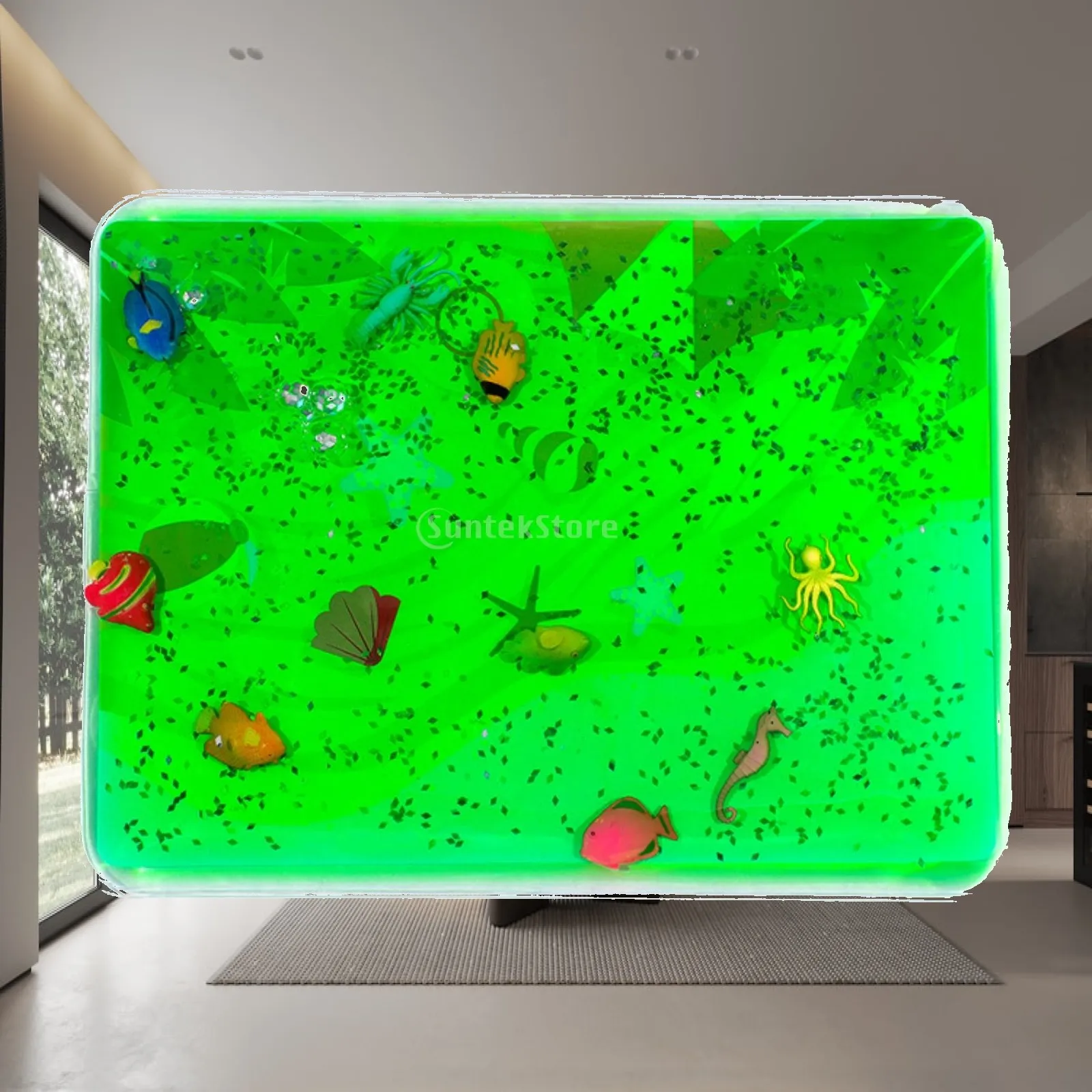 tapete-sensorial-oceanico-com-graficos-de-criaturas-marinhas-tapete-sensorial-liquido-transparente