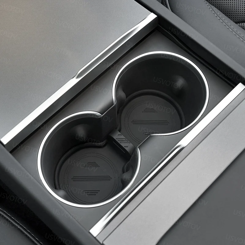 Für 2025 2026 Tesla Model 3 Y YL Juniper Aufbewahrungsbox Mittelkonsole Organizer Ablage Armlehne Brillenhalter Getränkehalter Zubehör – Detail 10