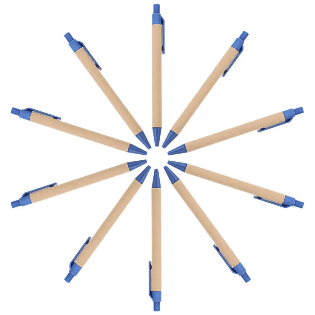 

8Pcs Elegant Retractable Ballpoint Pen Comfortable Handle Long-Lasting Ink Ergonomic School Pen Portable