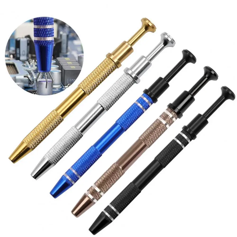 Jewelry Ball Grabber Tool 4-Claw Ic Chip Pickup Tool Stainless Steel Piercing Ball Grabber Tool Jewelry Grabber Mini Tweezers