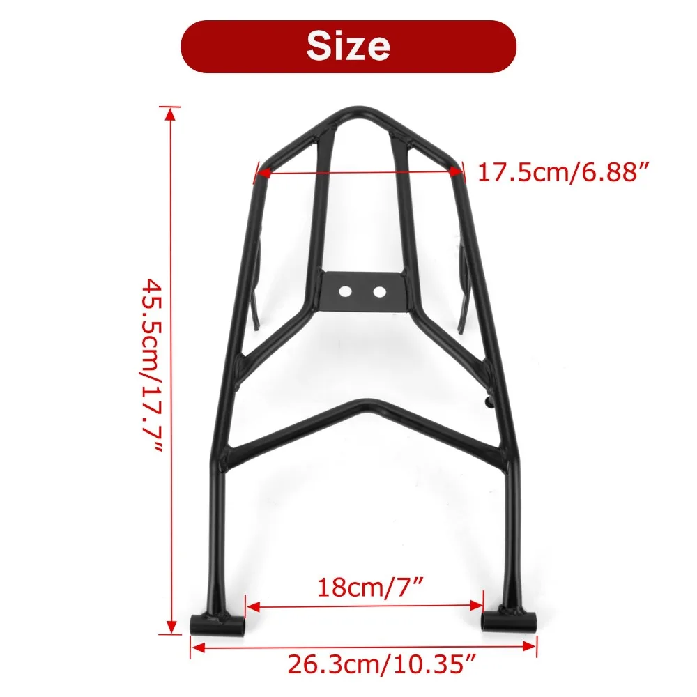 Motorcycle Luggage Rack CRF Rally For Honda CRF300L CRF300 Rally CRF 300 L 2021-2024 Rally Rear Rack