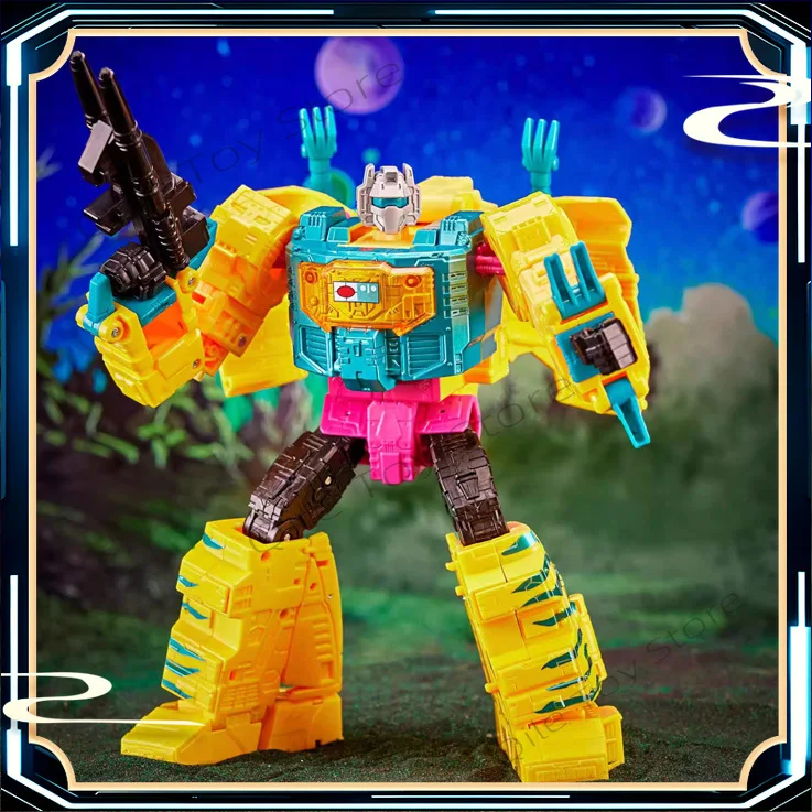 

In Stock TAKARA TOMY Transformed Toys Heritage Series Leader Level L Level G2 Yellow Steel Lock Action Figure Collection Gift