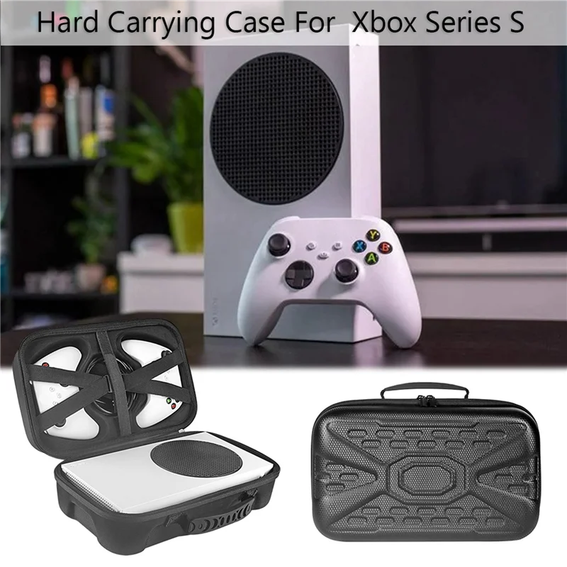 

【Lowest-Price!】2X For Series S Game System Suitcase Nylon Carrying Case Protective Console Travel Storage Case For Ser