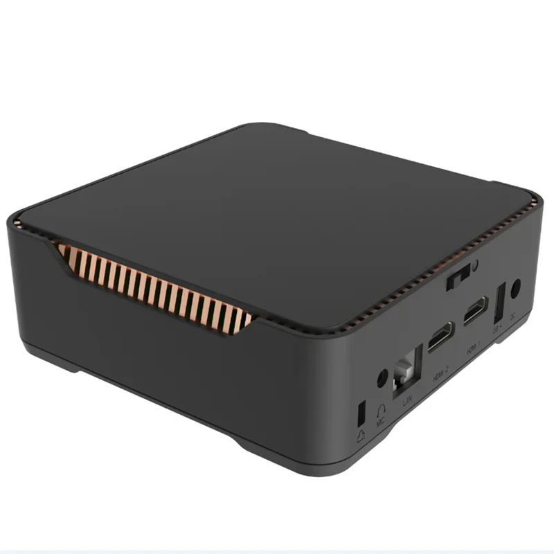 Mini Desktop Computer Win 10 TV Box In tel Celeron J3455 8GB 128GB 1.50GHz Fast Wi-Fi   PC