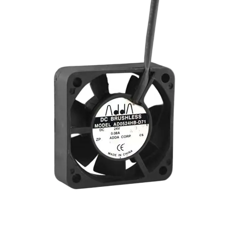 

NEW ORIGINAL AD0524HB-D71 DC24V 0.08A 5015 50x15mm COOLING FAN RADIATOR