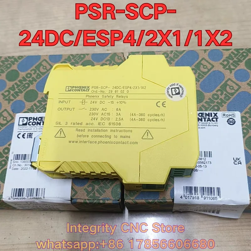 

New PSR-SCP-24DC/ESP4/2X1/1X2 PLC module 2981020