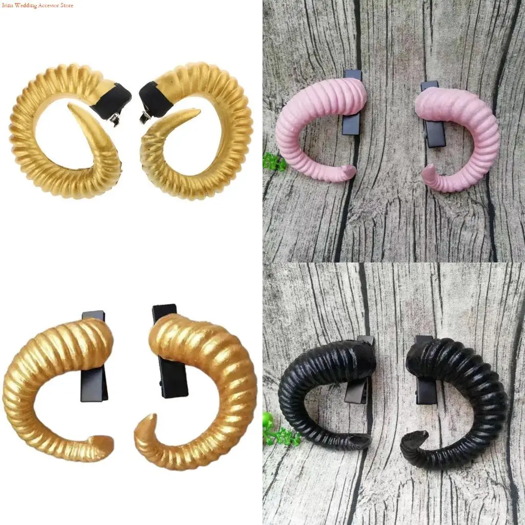 

G92D 2PCS Carnivals Hair Hoop Antiskidding Дети повязки на головные повязки свадебные головные уборы для женщин Хэллоуин и
