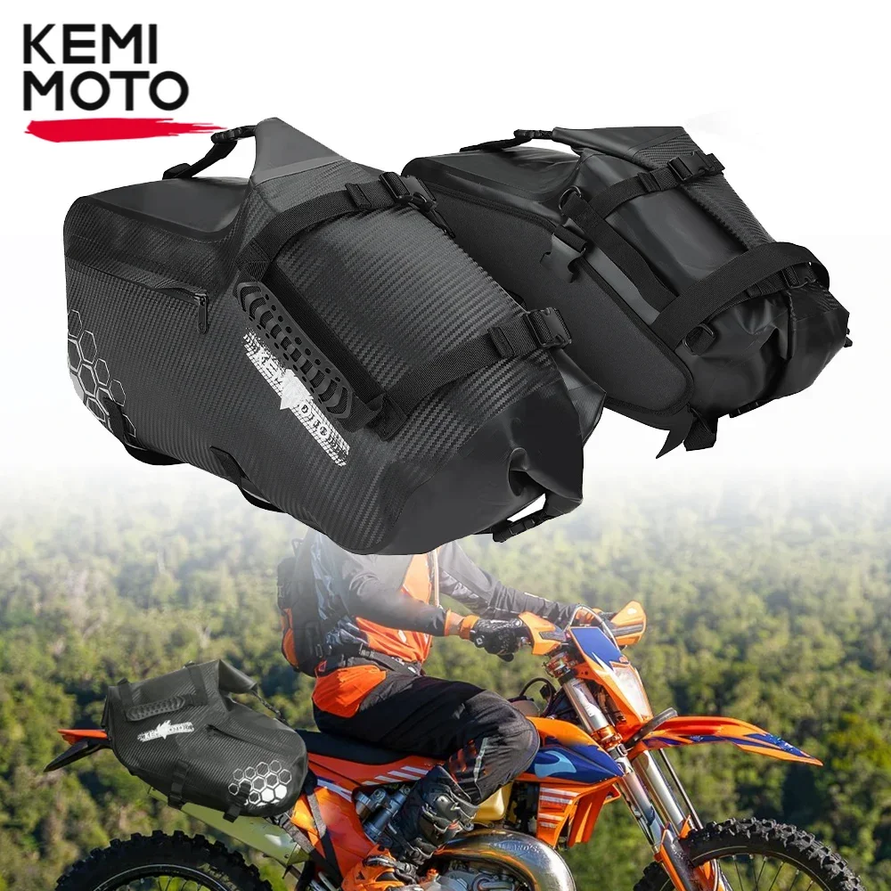 Motorcycle Saddlebag Waterproof Dry Travel Luggage Side Bags For Honda Africa Twin CRF1100L CRF250R CRF300L CRF450R Saddle Bags