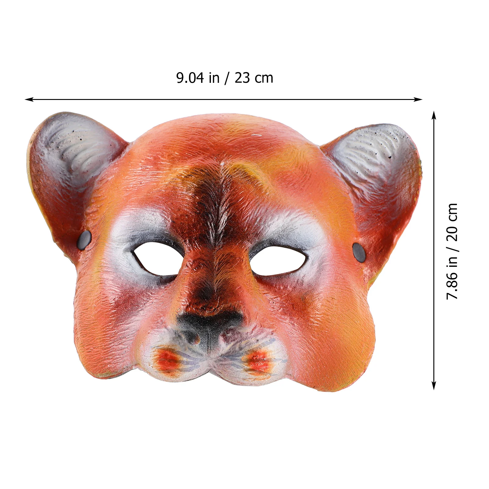 Halloween Cosplay Decoratief Dierenmasker Carnavalsfeest Pu Koe (Originele Kleur) Kostuum Prop Bull Maskers Kap