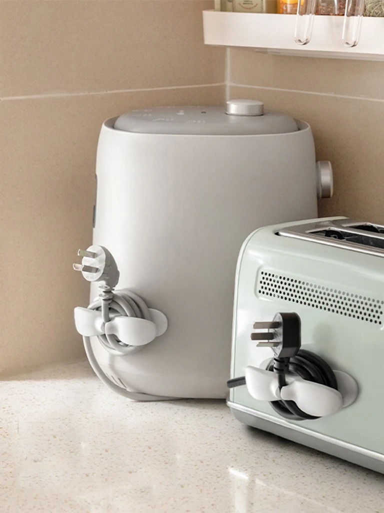 Selbstklebende Kabelhalterhake – Kitchen Appliances Storage Bewertung und Preis
