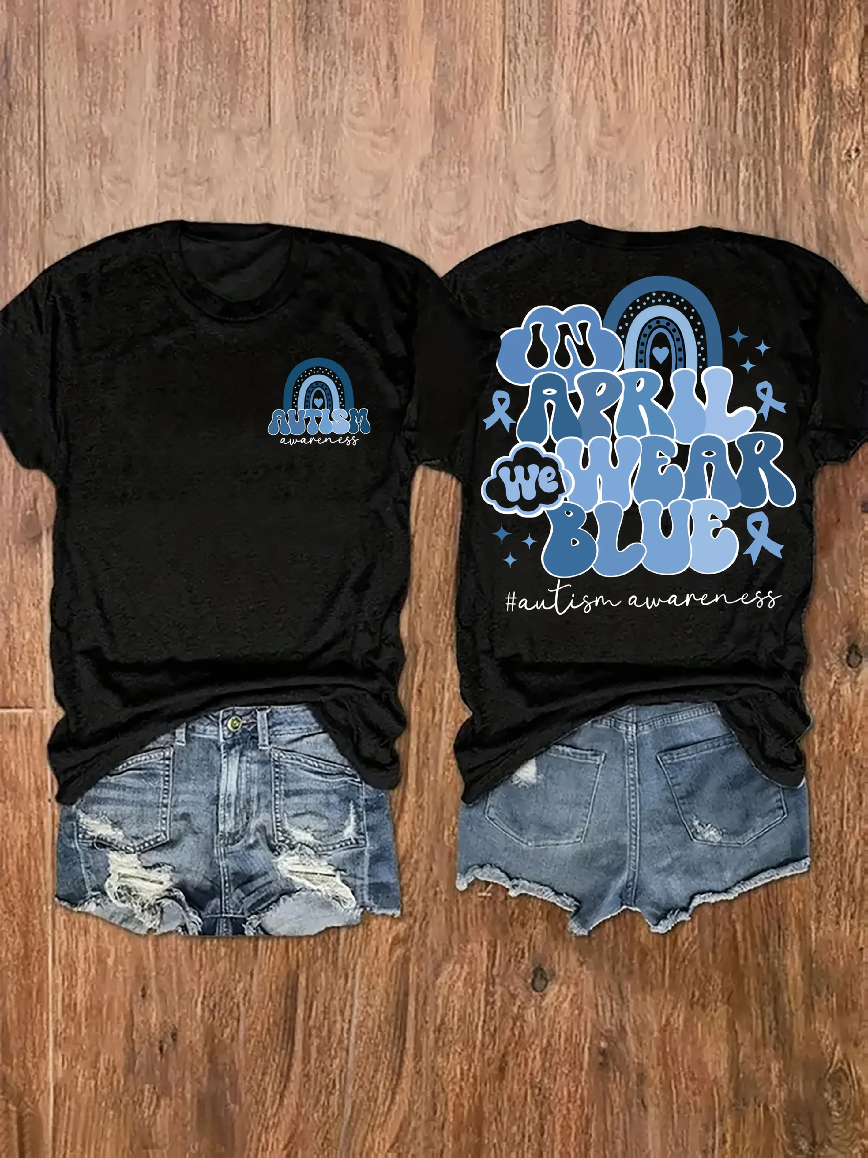 Danqiyoyo Individual And Letter Print Short Sleeved Round Neck Y2k Tshirt women Clothing New in Top & Tees 27033