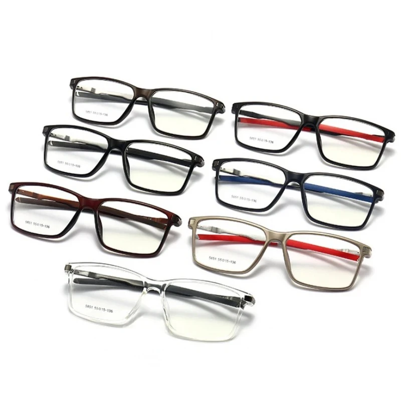 KIZN نظارات رياضية للرجال TR90 إطار من الألومنيوم والمغنيسيوم عالي الجودة إطار بصري لعدسات طبية خفيفة مرنة Gafas