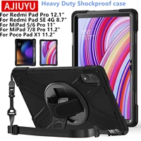 Funda para Xiaomi Redmi Pad Pro 12,1 SE de 8,7 pulgadas, funda a prueba de golpes para Xiaomi Mi Pad 8 7 6 5 Pro 11 11,2 pulgadas, fundas para tableta Poco Pad X1