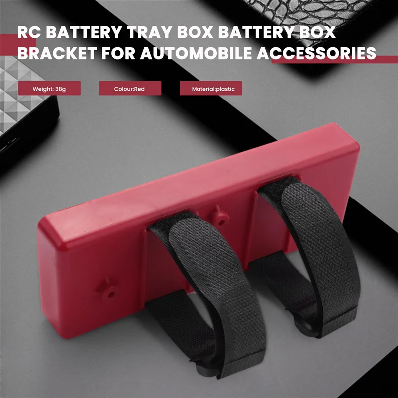 Hot-RC Battery Tray Case Battery Box Bracket For Axial SCX10 Traxxas TRX4 RC4WD D90 1/8 1/10 RC Car Spare Parts