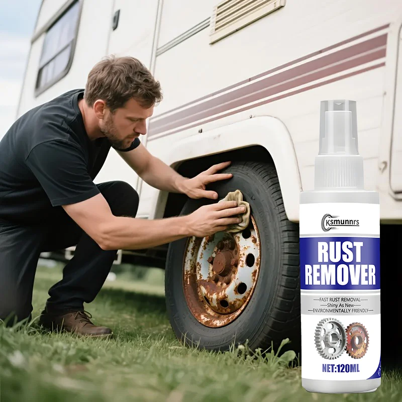Motorcycle Auto Rust Remover Can Effectively Remove Rust Stains On Door Handles, Exhaust Nozzles And Headlights, Heavy Rust