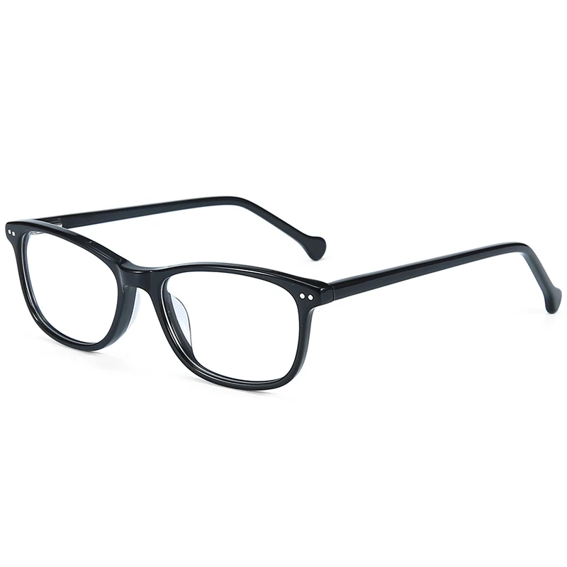 

BLUEMOKY New Trend Simple Acetate Optical Frame Rectangular Student Children's Glasses