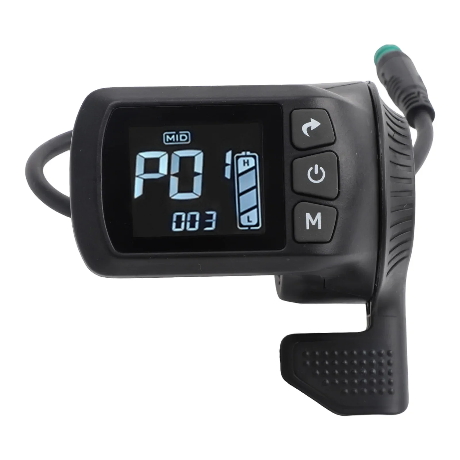 

For Personal Transport Black As Pictures Show Electric Scooter Display Electric Bike Accessory Control Total Mileage Function