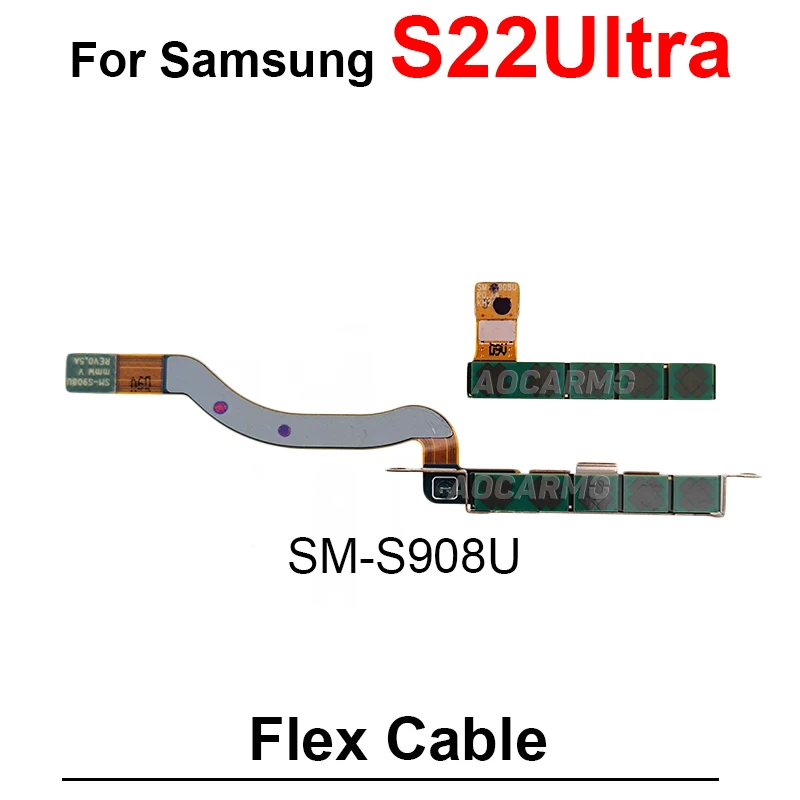 Para Samsung Galaxy S20 S21 S20FE S21FE S22 S23 Plus Note20 Ultra S21 + S20U S906U S998U 5G mmW Módulo de antena de señal Cable flexible