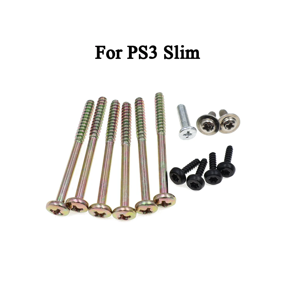 1Set Housing Shell Replacement Power Screws Set For PS3 PS4 PS5 Console Slim 1200 Power Supply Screws & HDD Screws - view 2