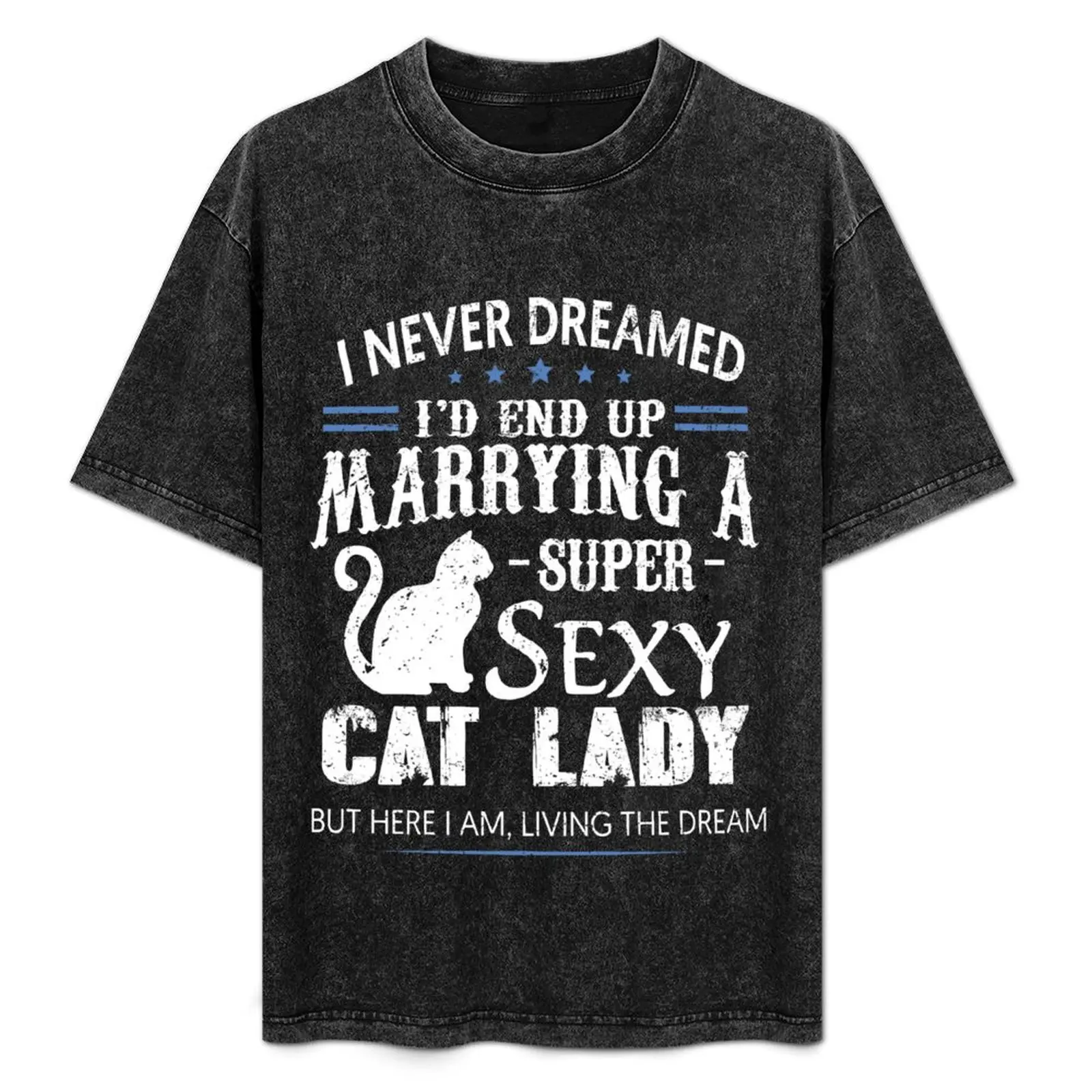 

Cat Lady T-Shirt Stretch Fabric Comfort T-Shirt