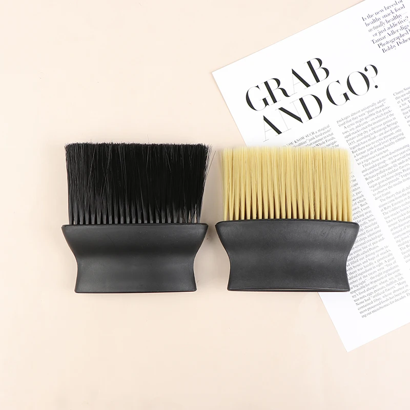 【B】1PC Wood Nursing Beard Brush Soft Boar Bristle Hairdresser Shaving Brush Comb Mustache Comb Cleaning Mustache Hair Comb