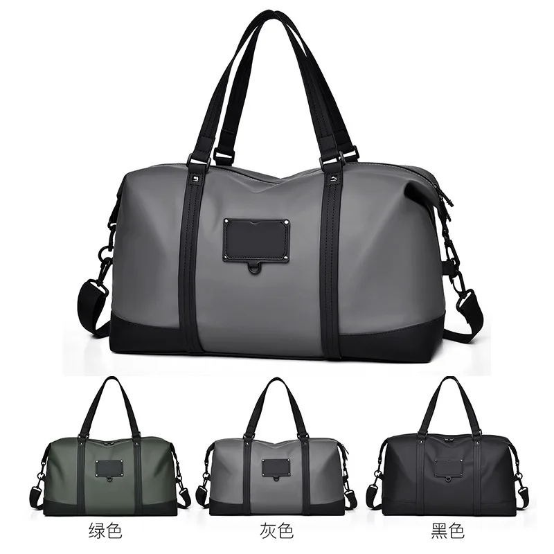 Shoulder men's fitness bag dry and wet separation sports training bag large capacity handbag travel bag
