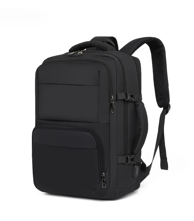 

New Fashionable Men's Backpack, Large-capacity Multi-pocket Computer Backpack, Casual and Versatile Multi-functional Travel Bag