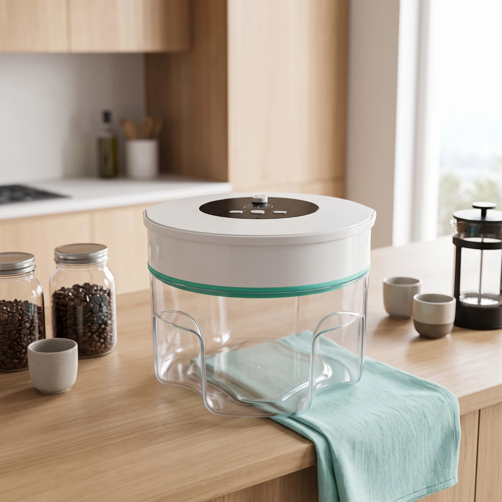 Food Storage Vacuum Pump - Stoples Penyimpanan Vakum Wadah Penyimpanan Makanan