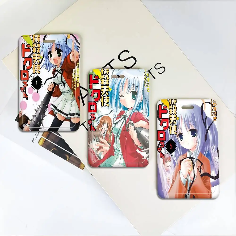 

B-Bokusatsu T-Tenshi Dokuro-chan Card Holder Company Staff Pass ID Work Card Holder Business Supplies