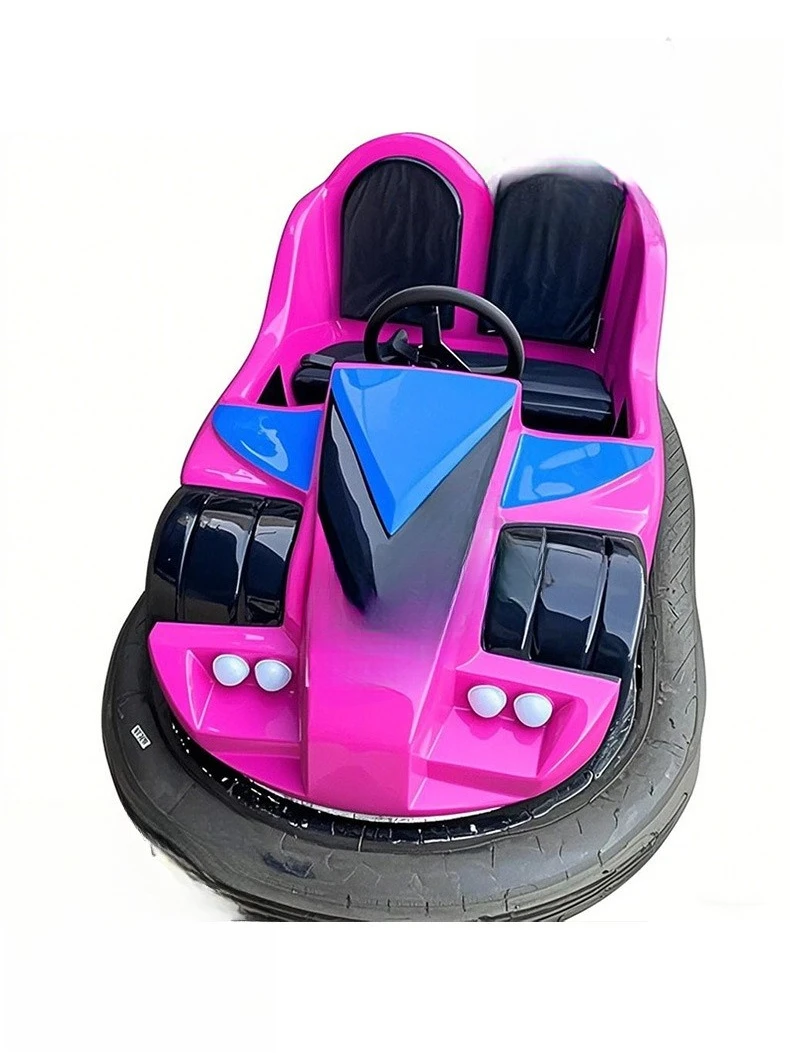

Children's bumper car electric bottle floor net double seat adult