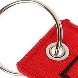 Car Keychain Embroidery DIVER Keychains Tag Key Holder Fobs ATV Keyring Bag Luggage Tag Travel Scuba Diving backpack Bag Flag